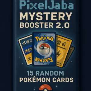 Mystery Booster Pack 2.0 – 15 Random Pokémon Cards