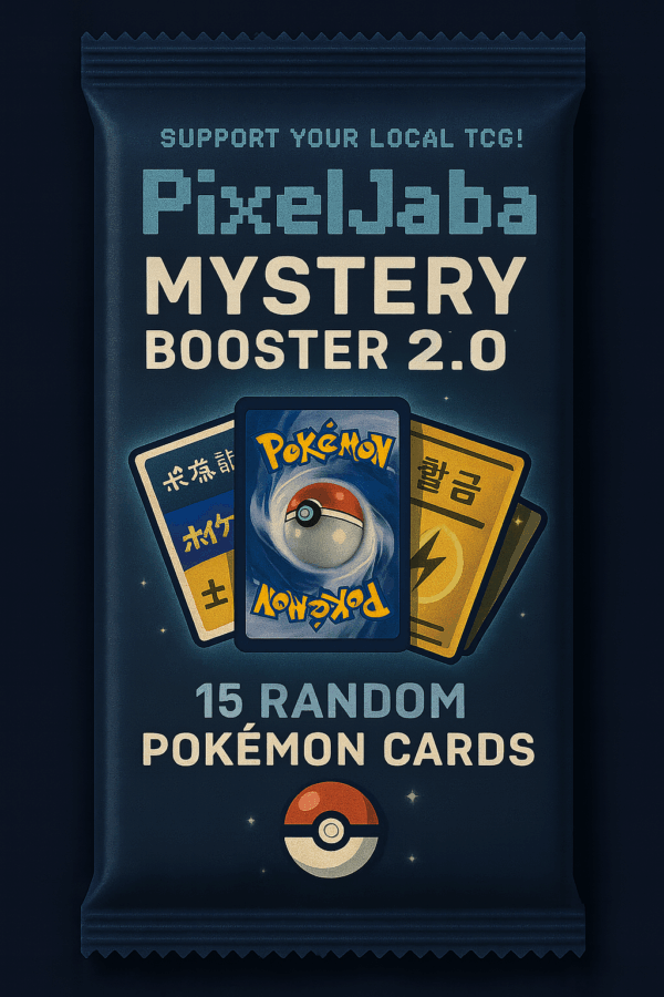 Mystery Booster Pack 2.0 – 15 Random Pokémon Cards