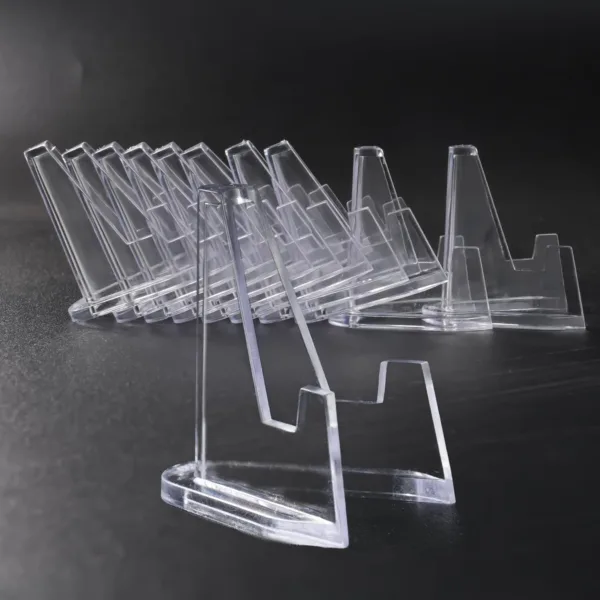 Acrylic Card Stands (5-Pack)